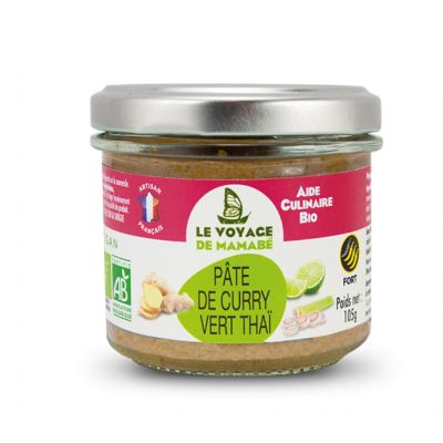 ConFusion Pâte de Curry Vert Thaï, 70 g - Boutique en ligne Piccantino  France